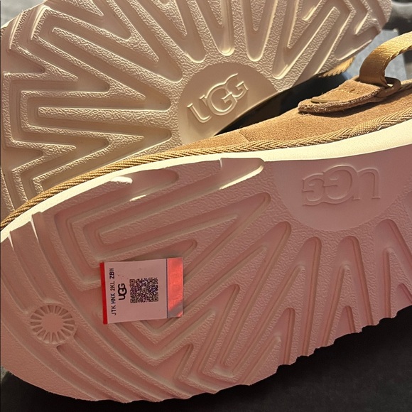 UGG Tan Suede Slip-On Footwear - Picture 2 of 5